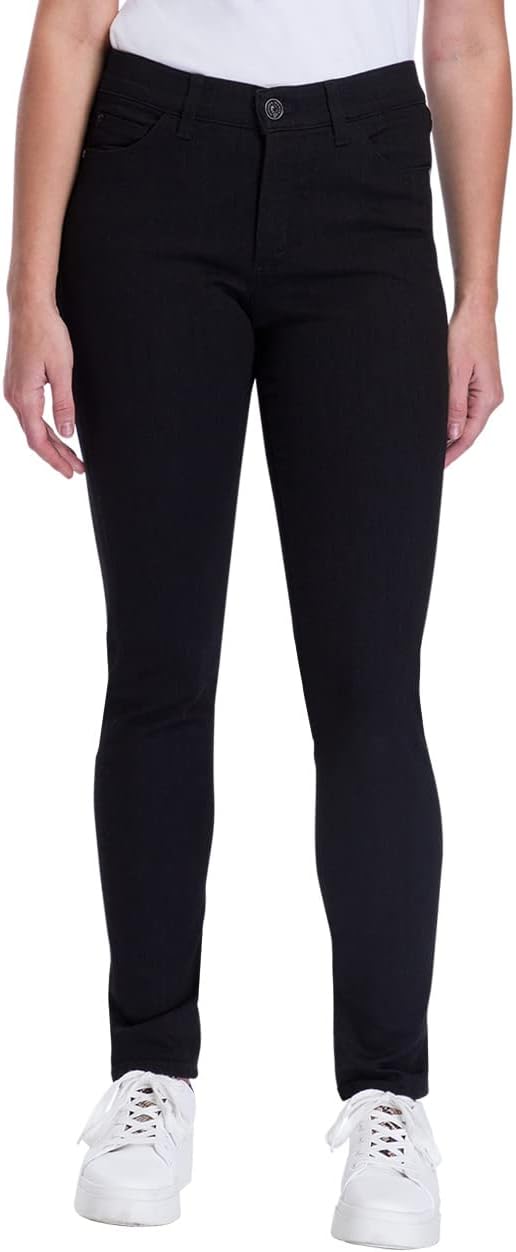 PIONEER AUTHENTIC JEANS Damen Jeans Katy | Frauen Hose | Skinny Passform | Black/Black Rinse 11 | 44