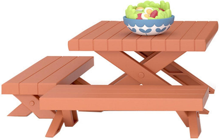 Giochi Preziosi - Bluey-Grillfigur mit Tisch und Bänken für PIC Nick Grill Küche und Hut Koch Als Zu