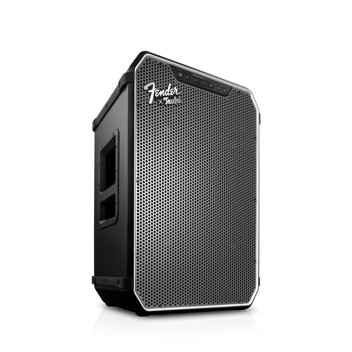 Teufel x Fender ROCKSTER NEO - Tragbarer Bluetooth Lautsprecher Black &amp; Steel, Black &amp; Steel