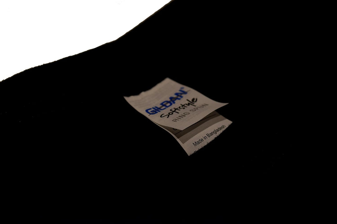 Gildan Mens Softstyle T-shirt 5-Pack, Black, L