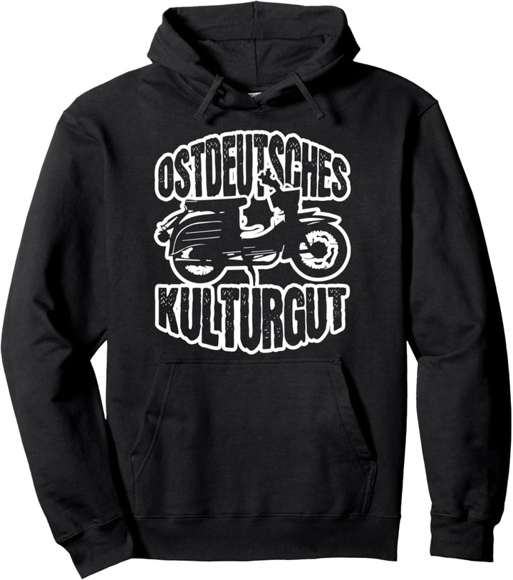 Oldtimer Moped Simson-Schwalbe Design Pullover Hoodie