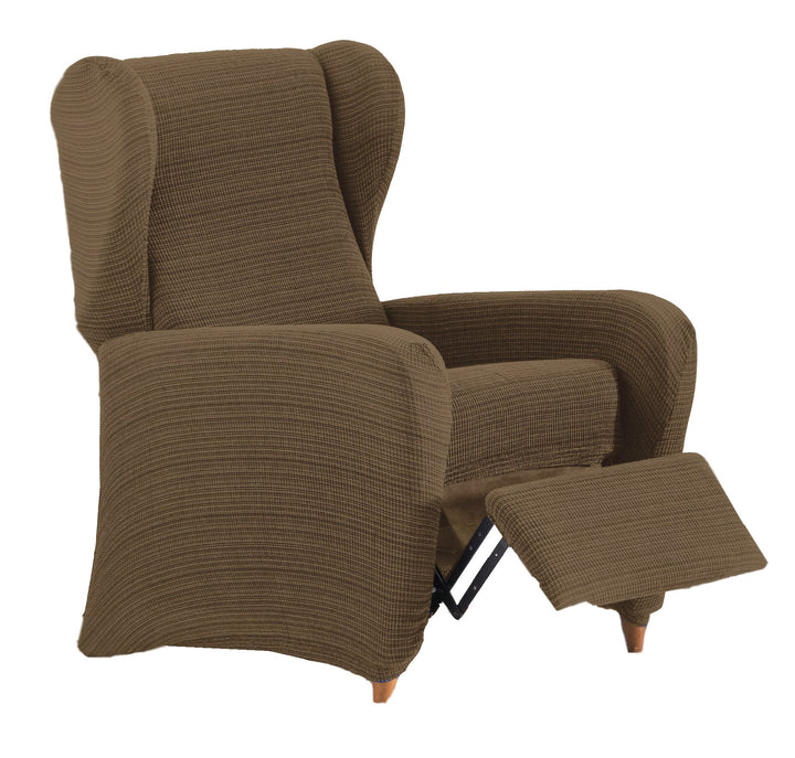 Eysa Aquiles elastisch Sofa überwurf relaxsessel Farbe 07-braun, Polyester-Baumwolle, 37 x 29 x 5 cm