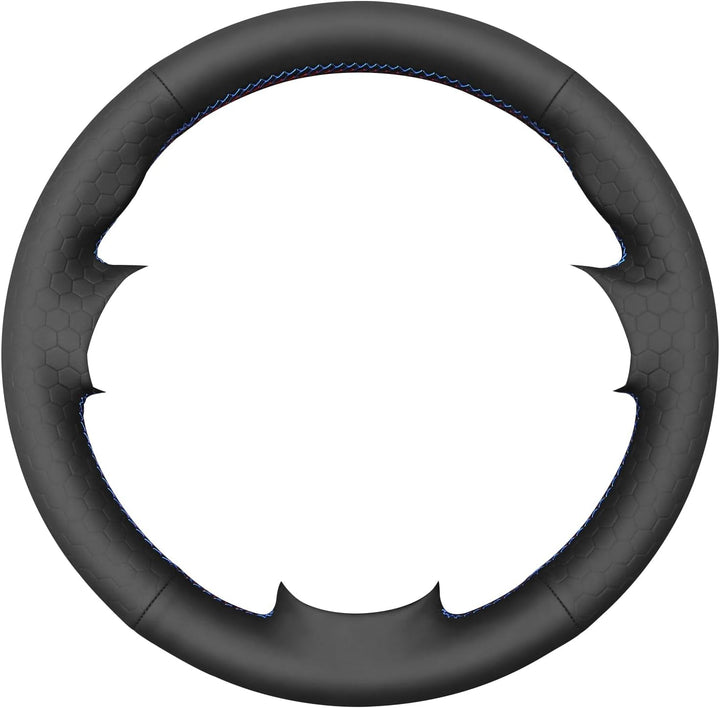 MEWANT Auto Lenkradhülle für Sport M3 E90 E91 E92 E93 E87 E81 E82 E88 X1 E84 3m thread, 3m thread