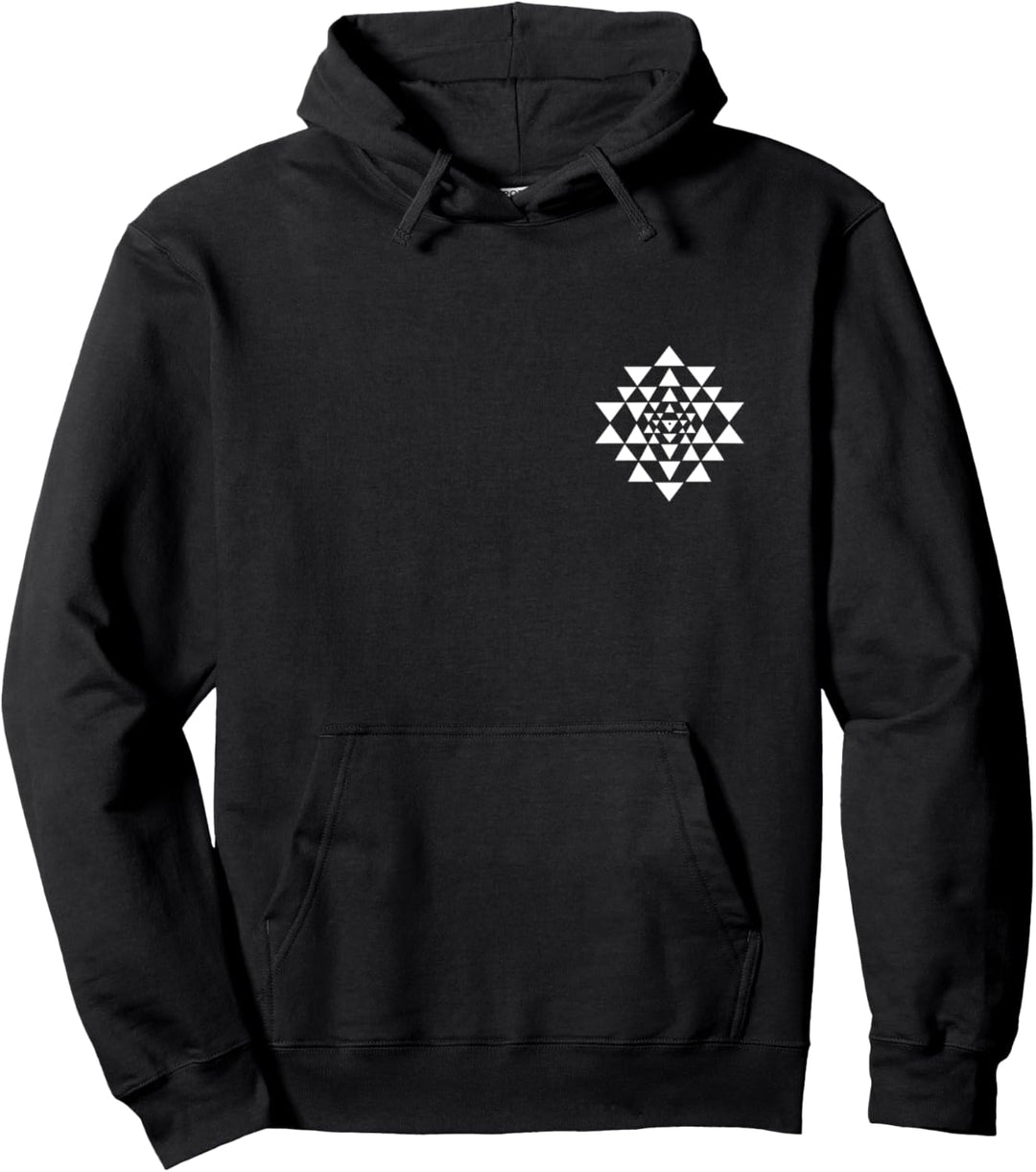 Shri Yantra Buddhismus Meditation Herz Chakra Yoga Om Buddha Pullover Hoodie