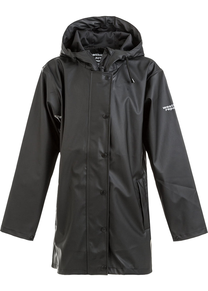 WEATHER REPORT Kinder Regenjacke Petra Jr. 140 Schwarz, 140 Schwarz