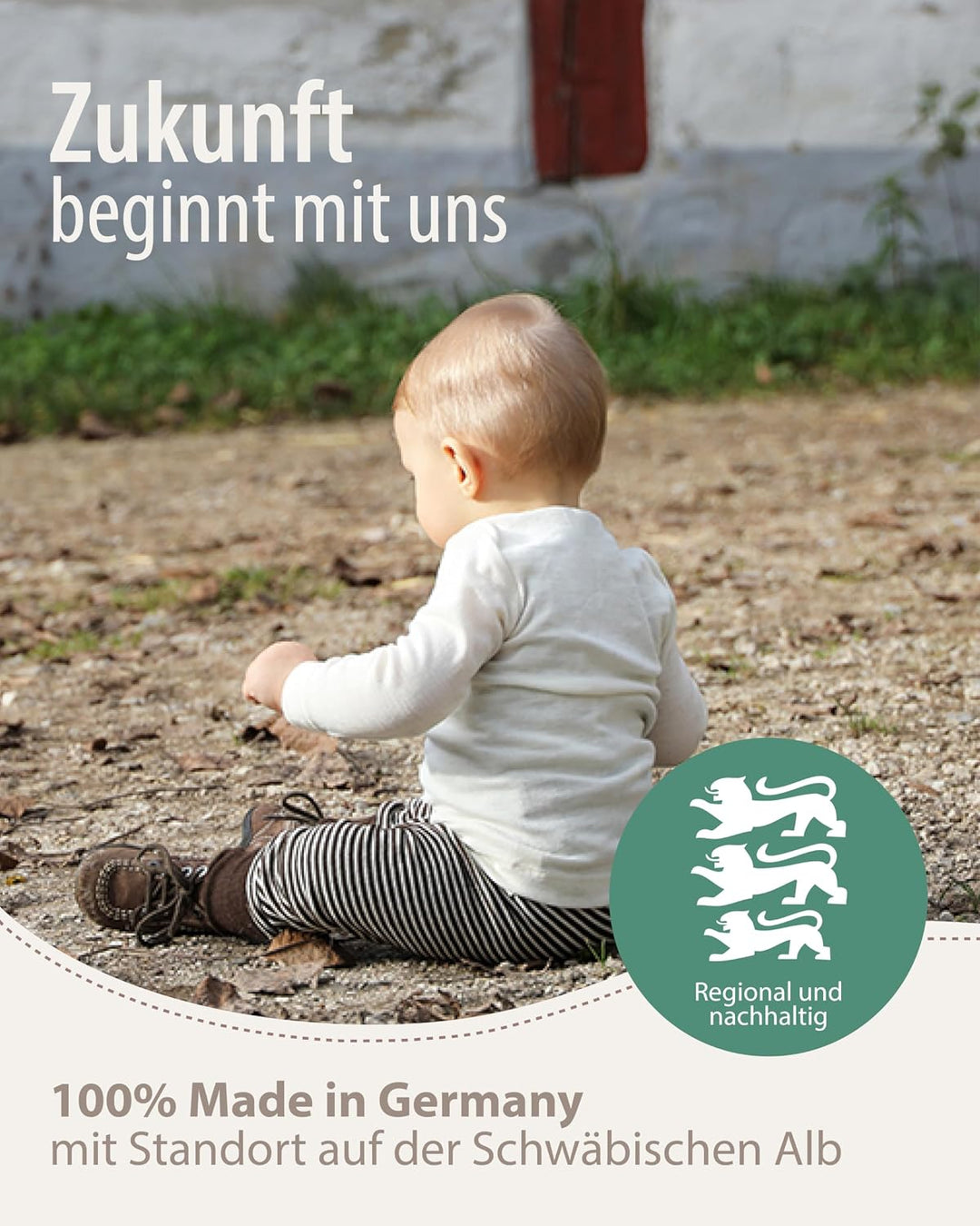 Cosilana Baby-Body langarm - Flauschige Baby-Kleidung aus kuschelweichem Wolle-Seide-Mix ideal für S