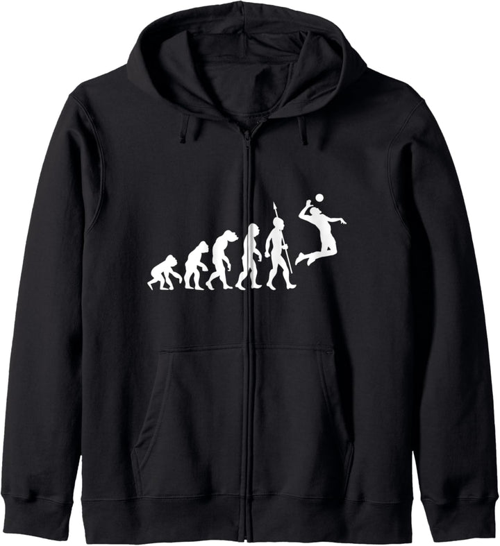 Beach Volleyball Sport Evolution Fun Beachvolleyball Strand Kapuzenjacke
