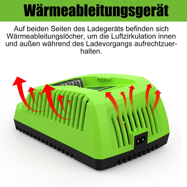 40V G40C Ladegerät für Greenworks Ladegerät 40V