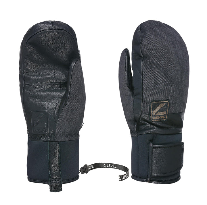 Level Herren Rover Mitt Handschuhe 9.5/XL Black-Grey, 9.5/XL Black-Grey