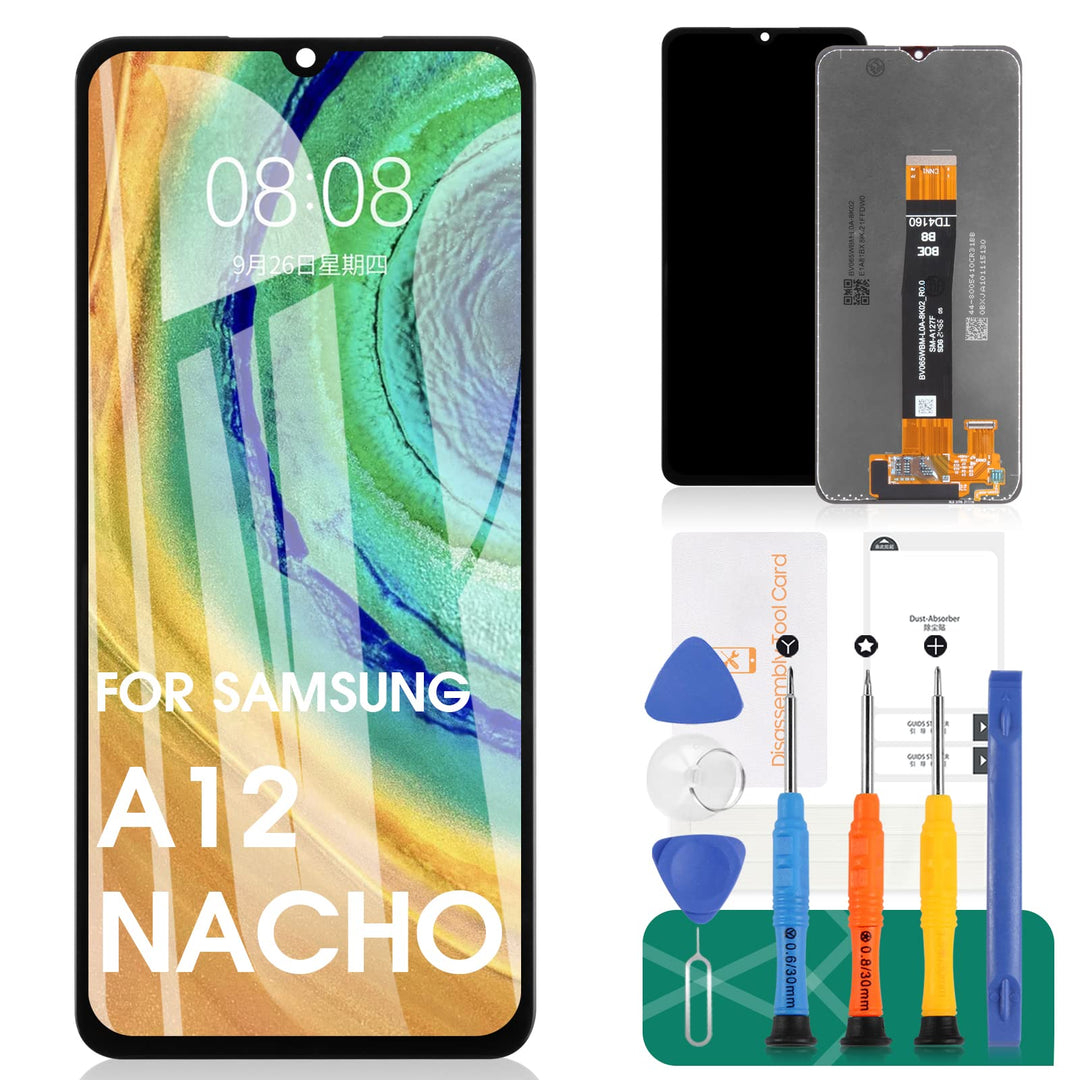 Für Samsung A12 Nacho Bildschirm Ersatz für Galaxy A12 Nacho LCD Bildschirm für Galaxy A127 Display