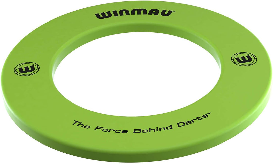 WINMAU Unisex – Erwachsene Printed Dartboard Surround Standard Green, Standard Green