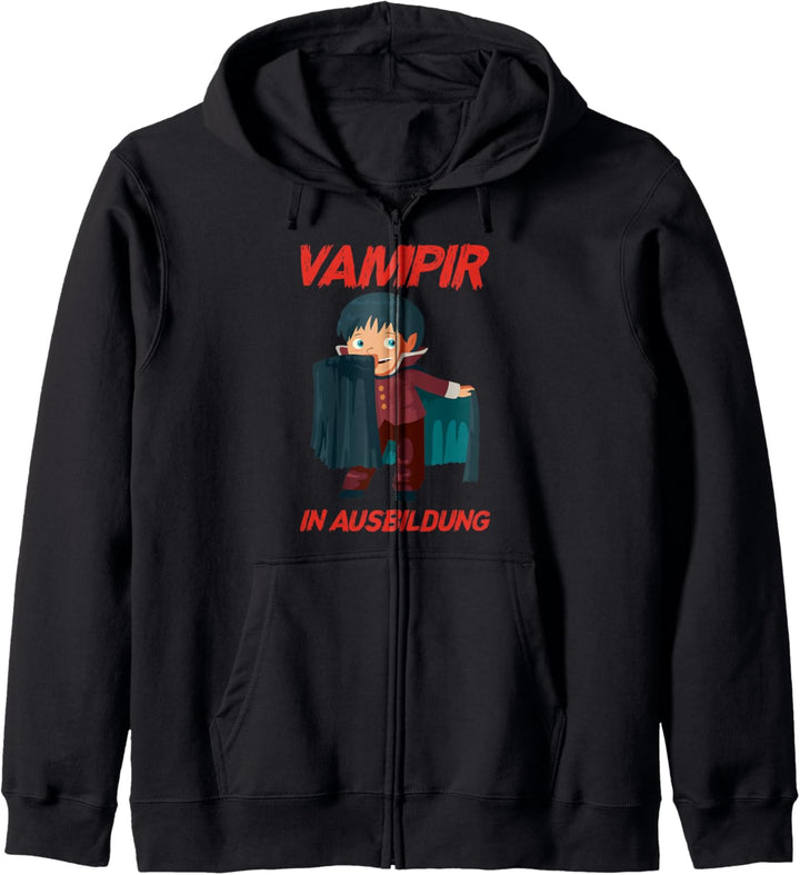 Vampir in AusbildungHalloween Kostüm Kapuzenjacke