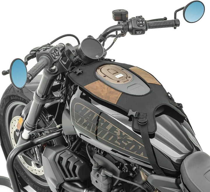 Motorrad Vintage Tankrucksack 9-13L mit Befestigungsystem Base Craftride