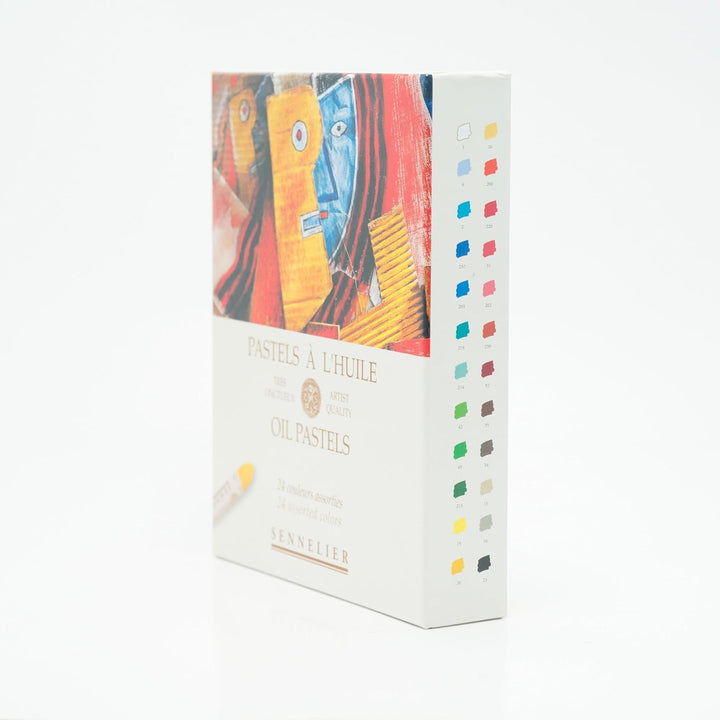 SENNELIER Ölpastell-Set, 24 Stück, mehrfarbig 24 stück (1er Pack) Mehrfarbig, 24 stück (1er Pack) Me
