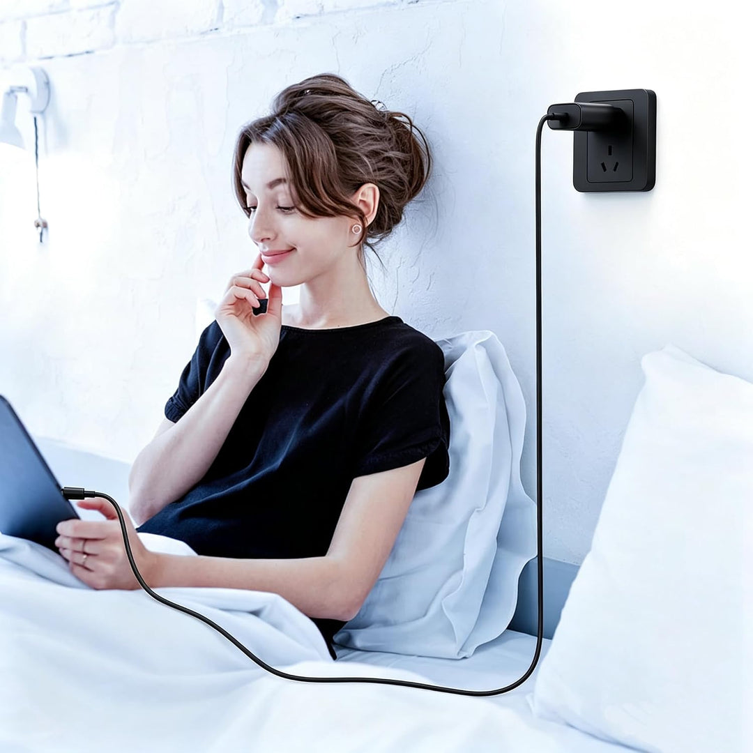 2Pack USB C Ladegerät Ladekabel für iPhone 17/17 Pro/16 Pro Max/15 Pro/15 Plus, iPad, MacBook, Samsu