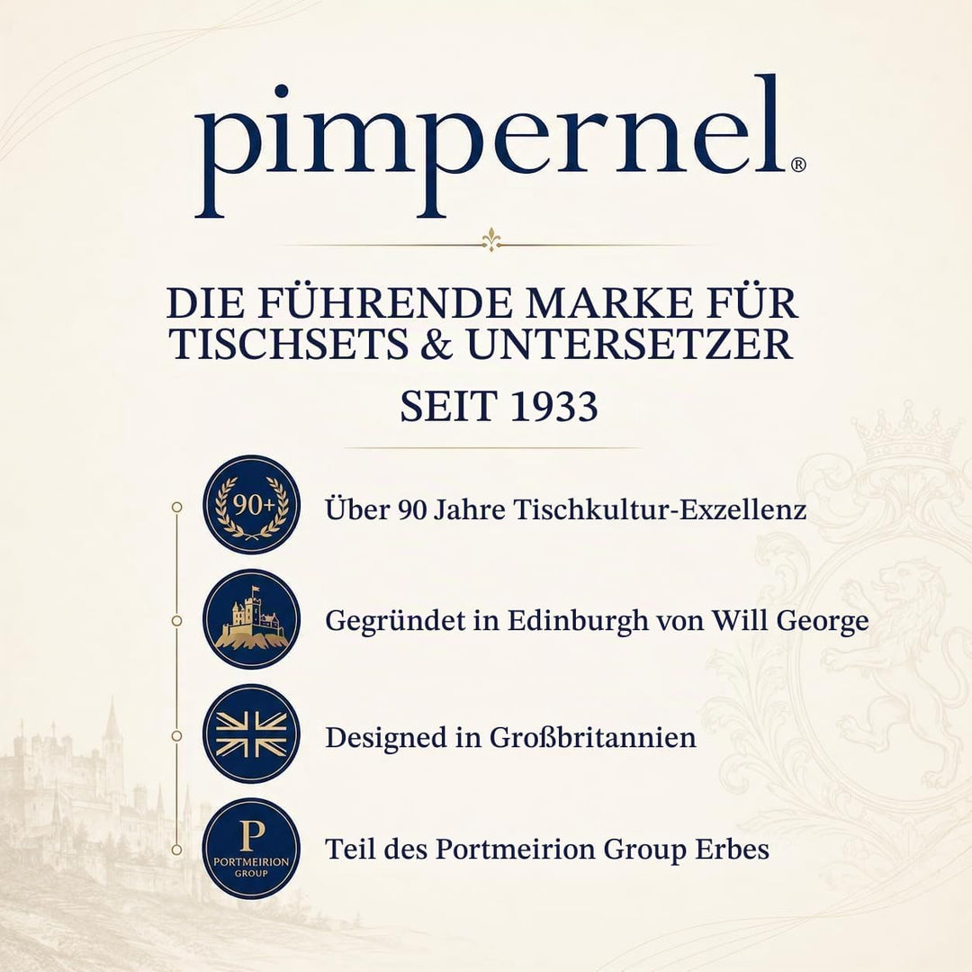 Pimpernel Tischsets, MDF mit Kork-Rückseite, Motiv tanzende Zweige, 16 x 20 Zoll, mehrfarbig, 4er-Se
