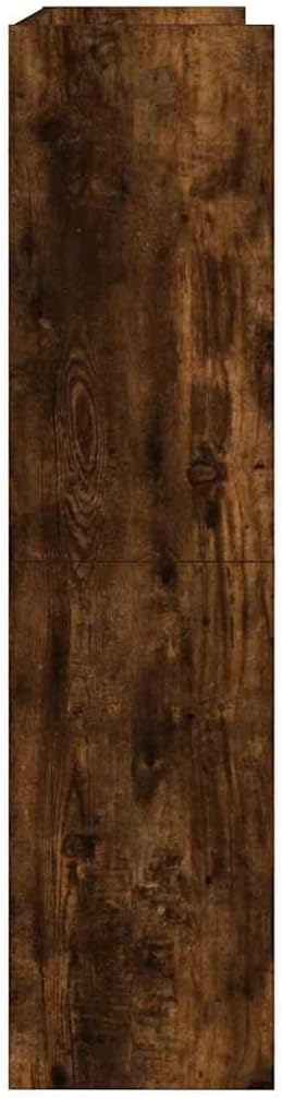 vidaXL Schuhregal Räuchereiche 80x25x100 cm Holzwerkstoff Räuchereiche 100 cm; 80 cm, Räuchereiche 1