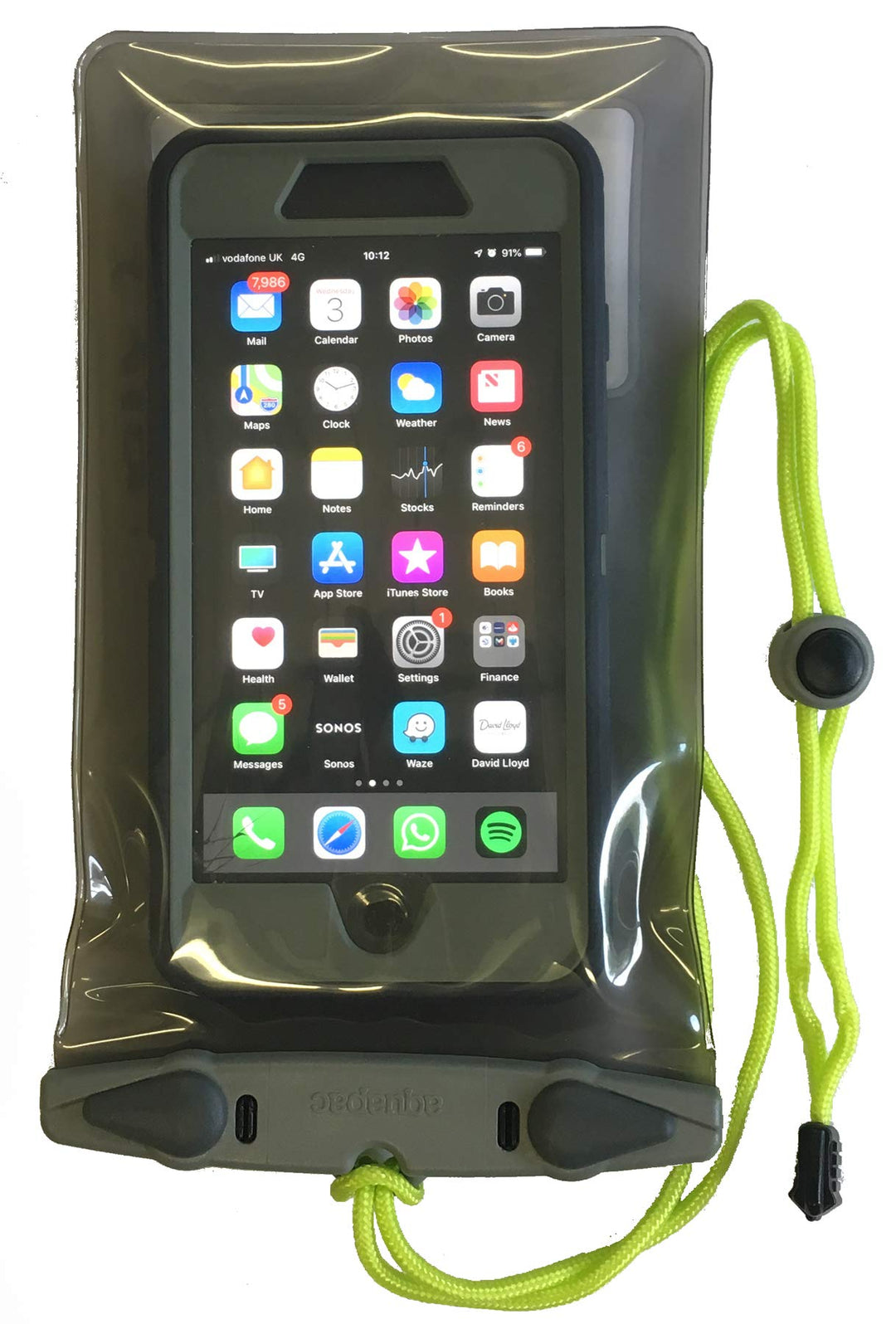 Aquapac wasserdichte Handyhülle 368 (PlusPlus, Grau), PlusPlus