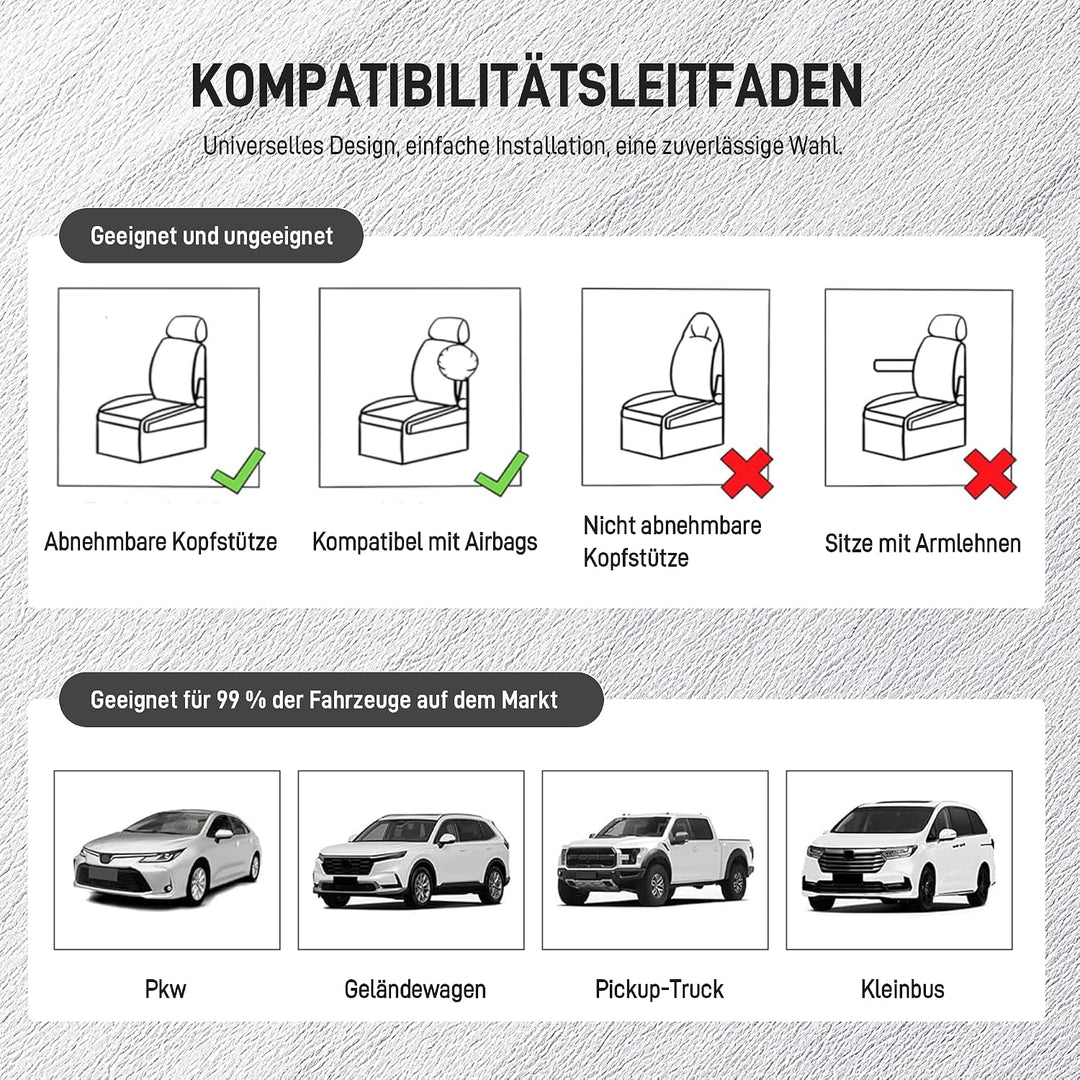 Autositzbezüge für Kia Sportage 2004-2026, Schwarz-Blau Schwarz-Blau Kia Sportage 2004-2026, Schwarz