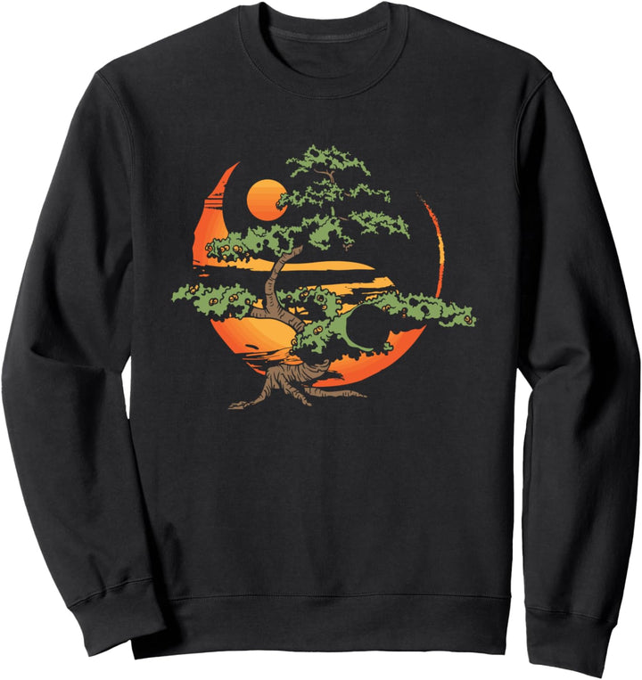 Bonsai Baum Buddhist Zen Japanisches Bonsai Sweatshirt