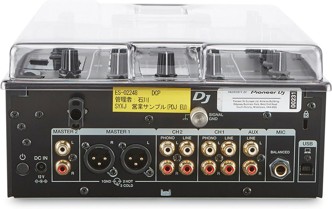 Decksaver ds-pc-djm450 Pioneer djm-450 Cover, farblos Single, Single