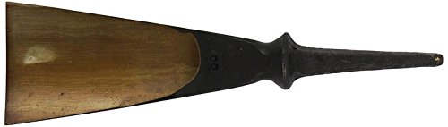 STUBAI Schweizer Messer ohne Heft Form D 60mm – Serie 50, beidseitig vorgeschliffen, Klingenbreite 6