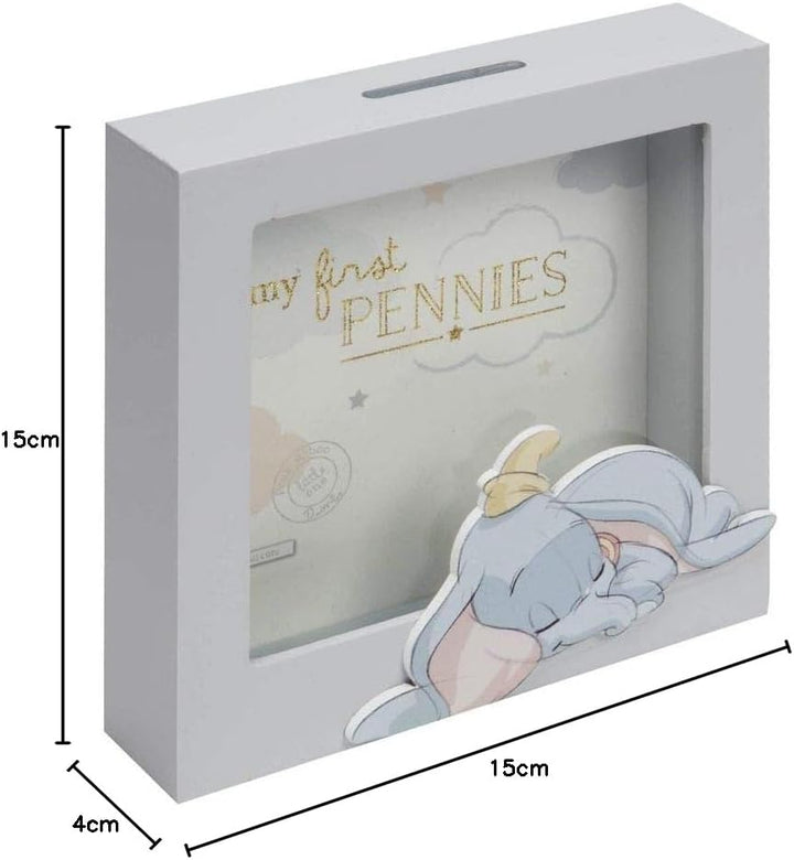 Disney Baby Magical Beginnings Dumbo Spardose aus Holz