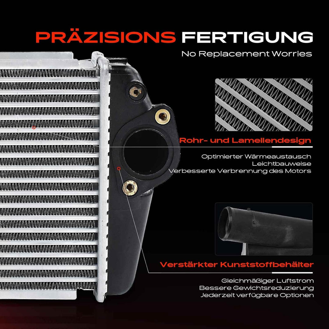 Frankberg Ladeluftkühler Turbokühler Kompatibel mit 6 G.G 2.0L Diesel 6 Kombi G.Y 2.0L Diesel 2002-2