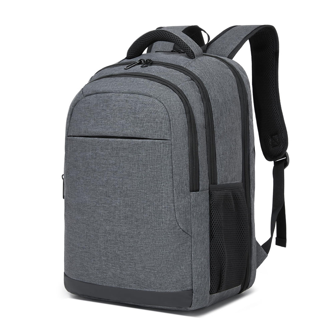 Laptop Rucksack 15,6 Zoll für Herren und Damen, Leichter Business Rucksack Grau, Grau