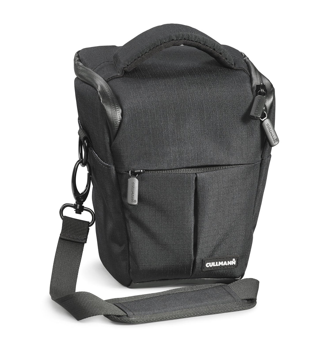 CULLMANN - 90360 - Malaga Action 300 Kameratasche mit Tragegurt, schwarz - Innenmasse 160x190x120mm