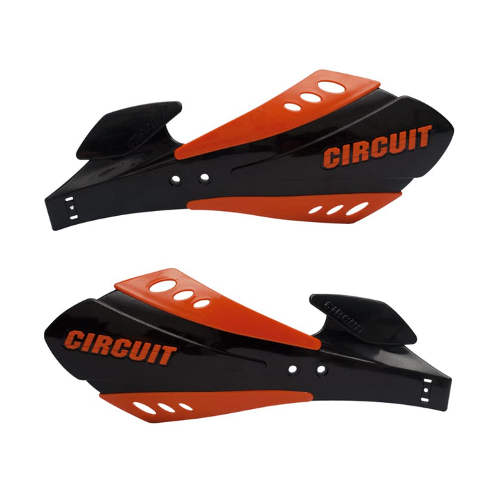 CIRCUIT Equipment PM033-219 Handschützer SX Bicomp, Schwarz/Orange, Schwarz/Orange