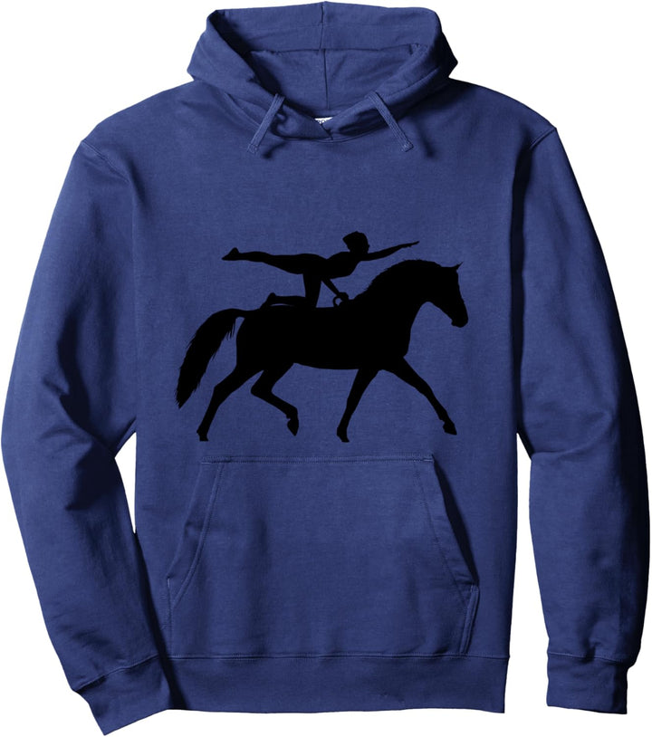 Voltigier Pferde Kunstreiten Voltigieren Pullover Hoodie