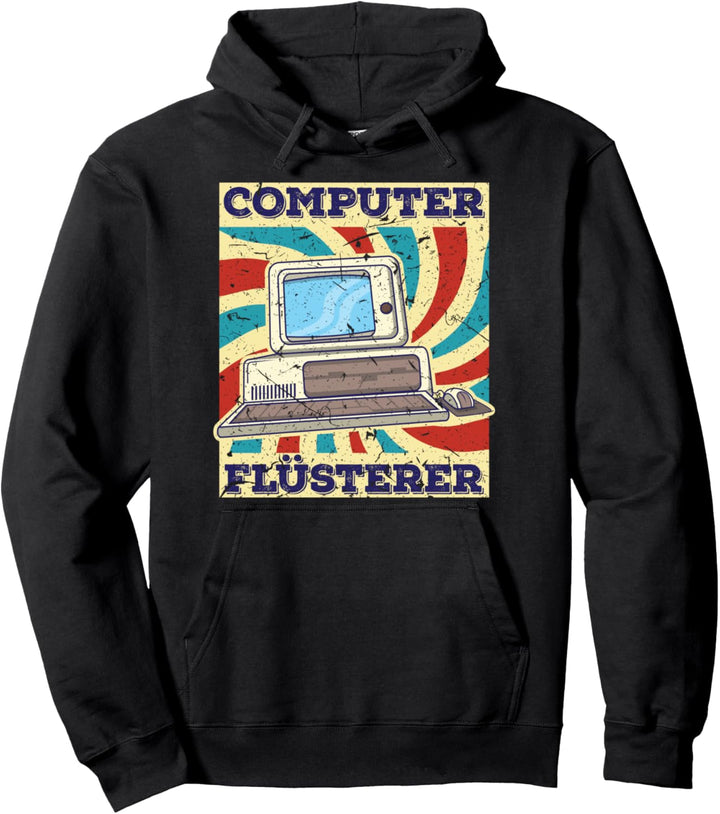 Informatiker Geschenk IT Computer Admin Administrator Spruch Pullover Hoodie