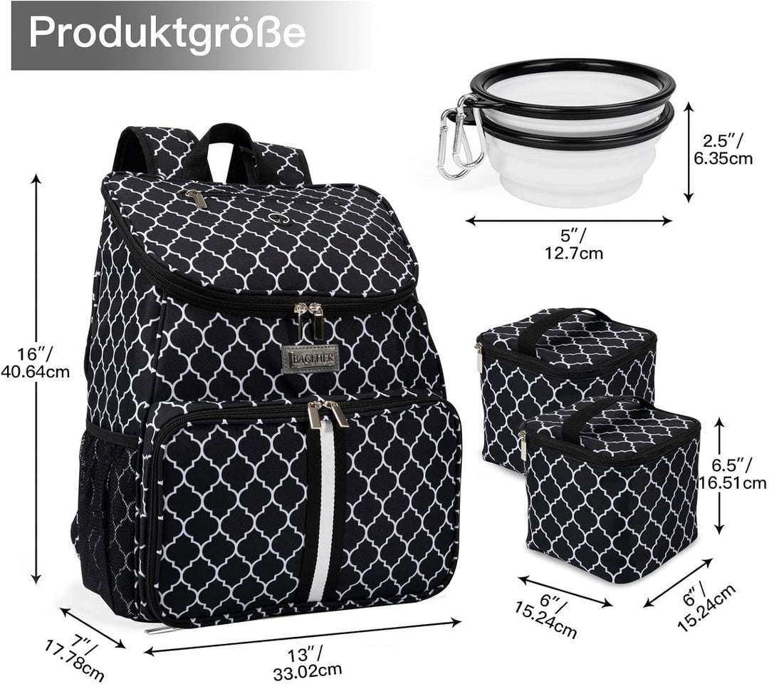 BAGLHER Hunde-Reisetasche, von Fluggesellschaften zugelassener Haustierbedarf, Hundereiserucksack mi