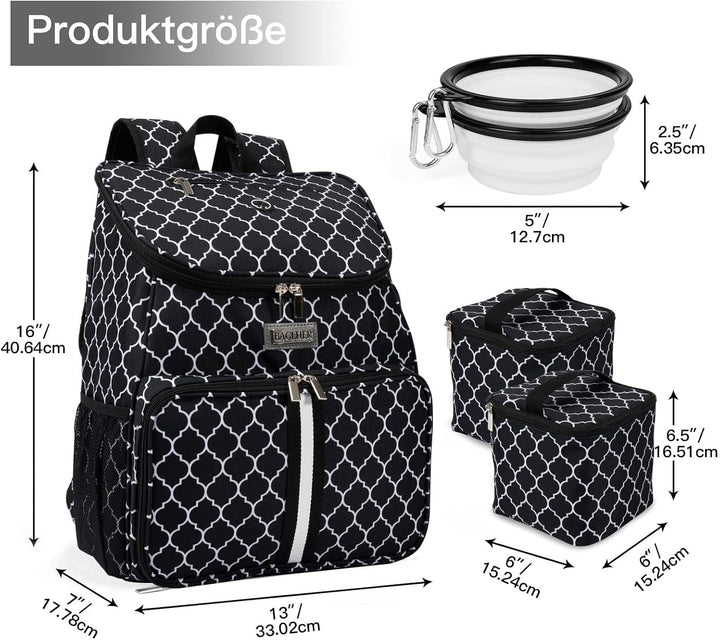 BAGLHER Hunde-Reisetasche, von Fluggesellschaften zugelassener Haustierbedarf, Hundereiserucksack mi