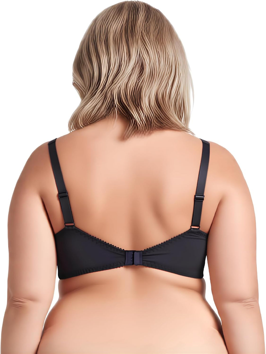 Curve Muse Damen Übergrösse Minimizer Bügel-BH mit Stickspitze- x2 or x3 85C Pink,dark Grey(2 Pack),