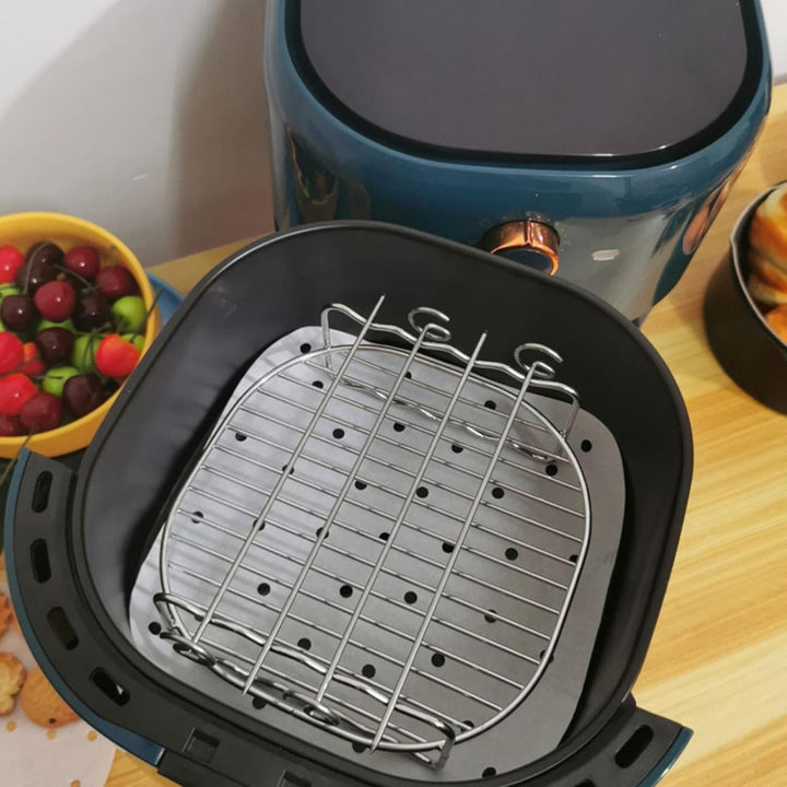 Grillrost Für Heissluftfritteuse, Heissluftfritteuse Grillrost, Luftfritteusen-Gestell 6, 7, 8 Zoll,