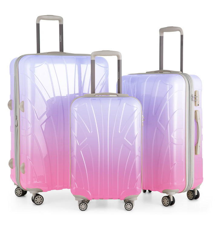 suitline - 3er Koffer-Set Trolley-Set Rollkoffer Hartschalen-Koffer Reisekoffer, TSA, (55 cm, 66 cm,