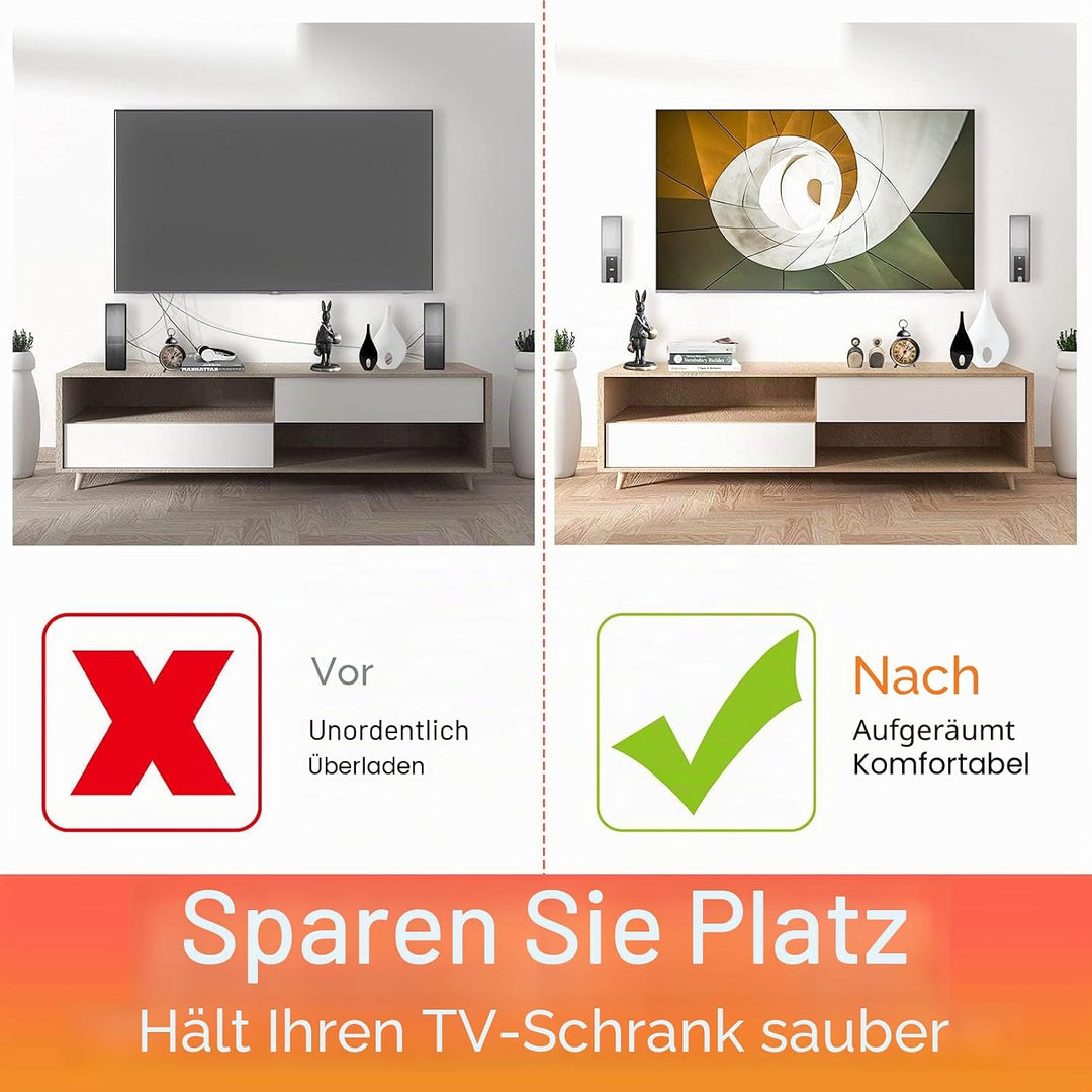 Dinghosen Wandhalterung für Bose Surround Lautsprecher 700 Schwarz, Schwarz