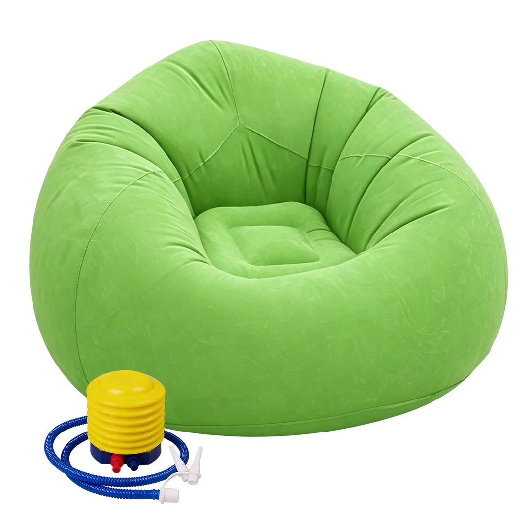 FARYODI Luftsofa, Aufblasbare Couch, Aufblasbarer Sessel, 105x105x60cm Grün, Grün