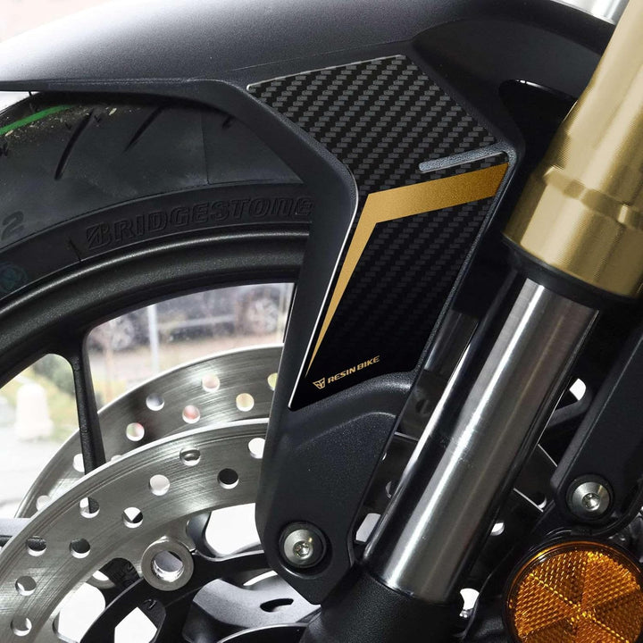 Resin Bike Aufkleber für Motorrad Kompatibel mit Honda CB1000 Hornet SP 2025-2026. Gabelholm-Schutz