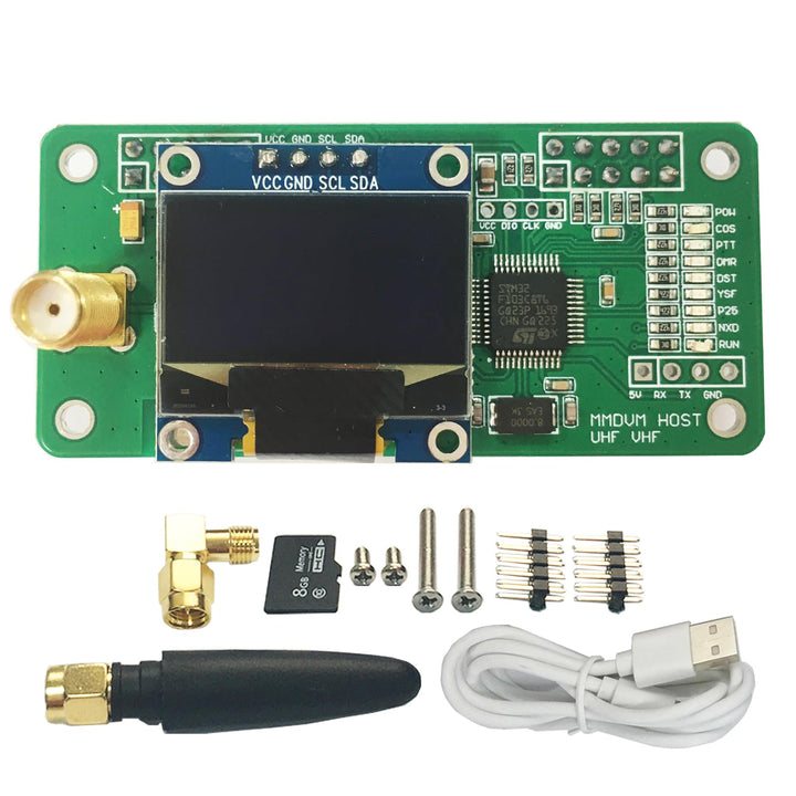 MMDVM Hotspot Board Digital Voice Modem Support DMR DSTAR YSF P25 NXDN for Raspbery P Zero W 2w Pi 1
