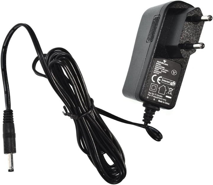 MyVolts 5V EU-Netzteil kompatibel mit Pioneer RMX-1000 DJ Effects Unit - mit Verlängerungskabel und