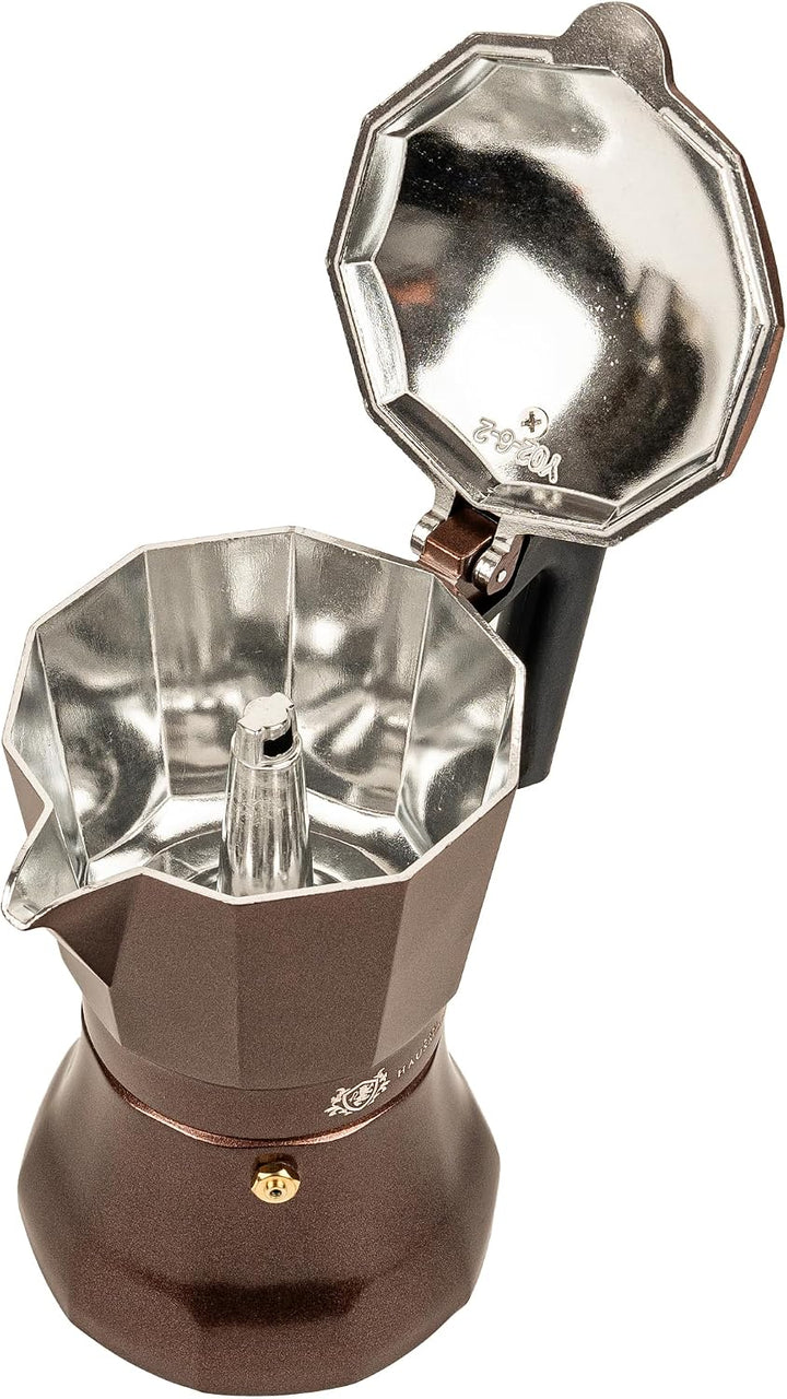 KARL HAUSMANN Espressokocher Induktion, 450 ml, 9 Tassen, TERESA, 9 Tassen