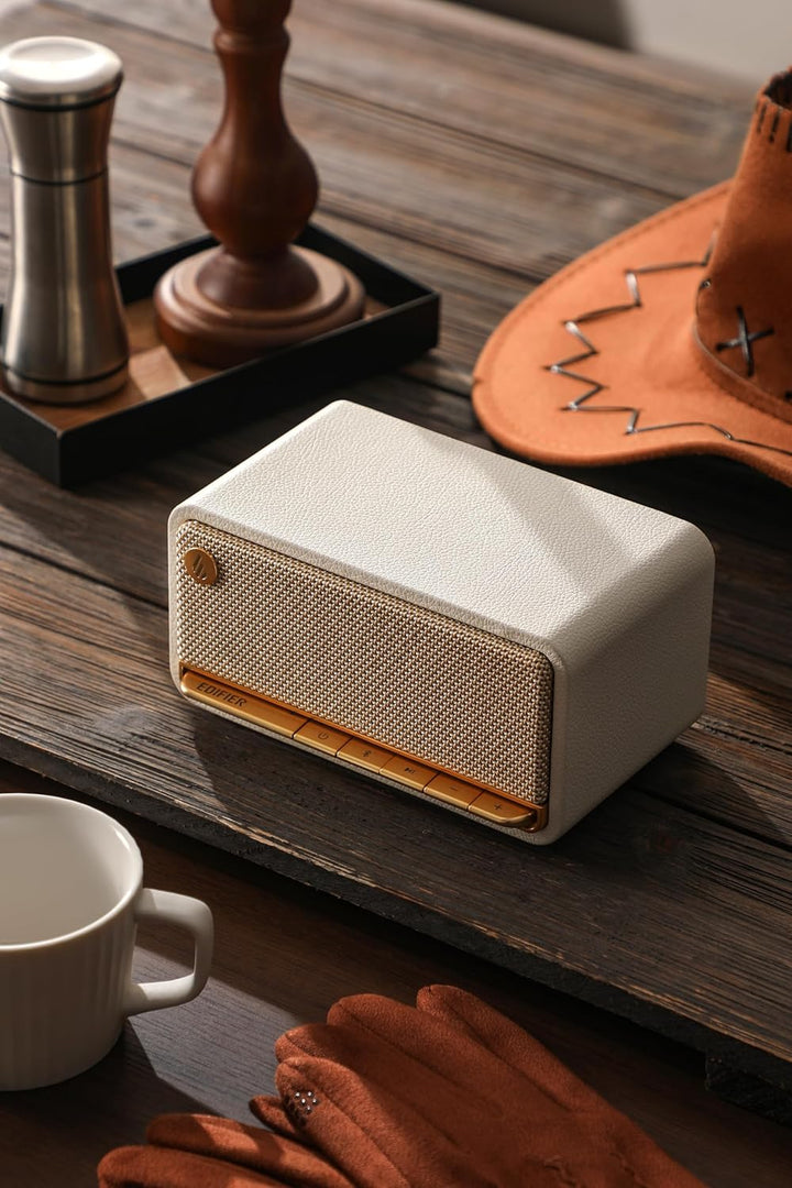 Edifier MP230 - Tragbarer Bluetooth-Lautsprecher im Retro-Design, kabellos. Wiedergabe über Bluetoot