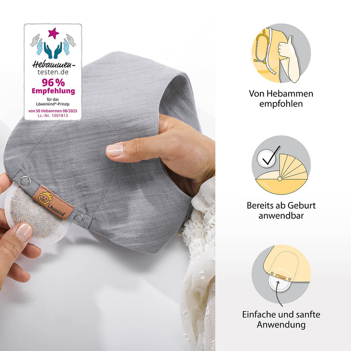 Löwenkind Gute Nacht-Pads 10er Nachfüllpackung (3 Stück) - Natürliche Unterstützung bei Schlafproble