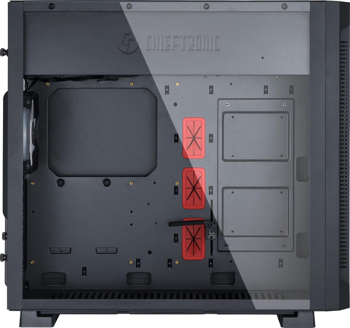 Chieftec Gehäuse Midi G1 GR-01B-OP, Schwarz