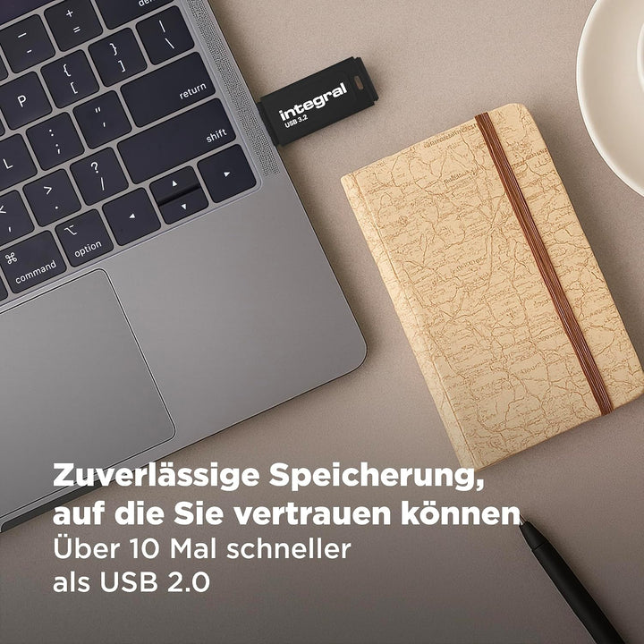Integral 64GB Neon Pink USB 2.0 Flash-Laufwerk USB - C 3.0 32GB Black/Orange/Blue, USB - C 3.0 32GB