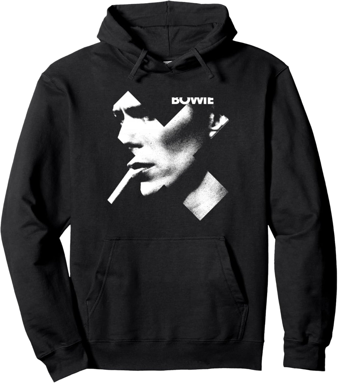 David Bowie Music Rock Cross Smoke Pullover Hoodie