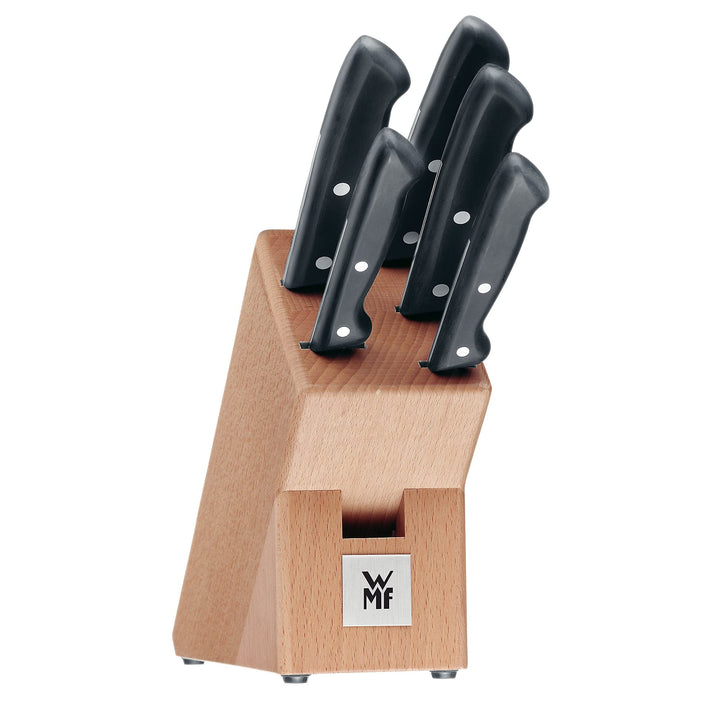 WMF Messerblock mit Messerset 6-teilig CLASSIC LINE 5 Messer, 1 Block aus, Single